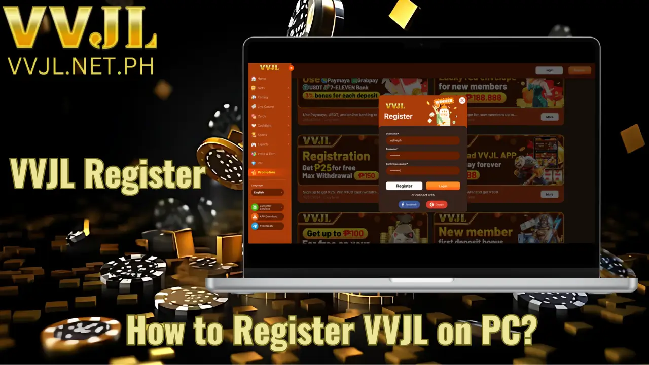 How to register VVJL on PC
