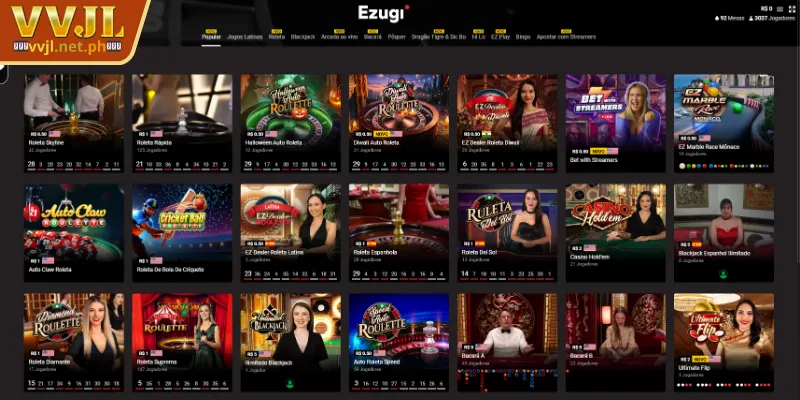 Ezugi Live Casino – World-Class Gaming Experience at VVJL 3 Top 5 most attractive Live Dealer games at Ezugi Live Casino