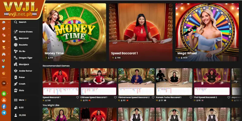 PP Live Casino - Top-Notch International Betting Hall VVJL 2 Introduction to PP Live Casino at VVJL