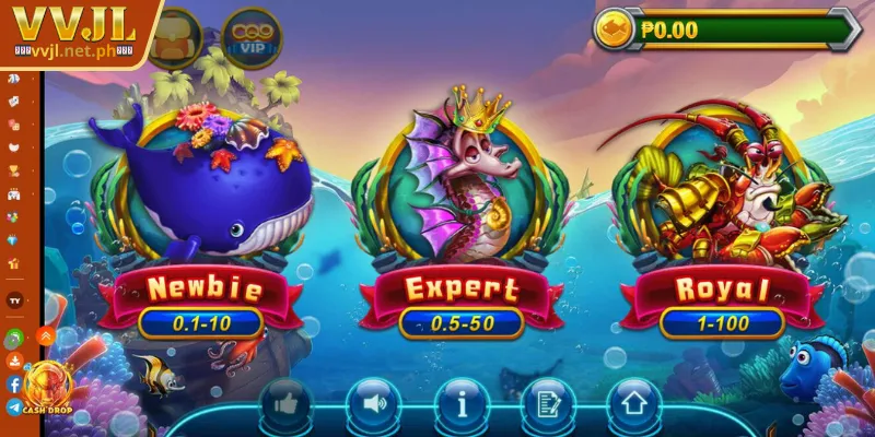 CQ9 Fishing - Diverse & Vivid Fisher Game World at VVJL 2 Paradise - Colorful shooting fish paradise