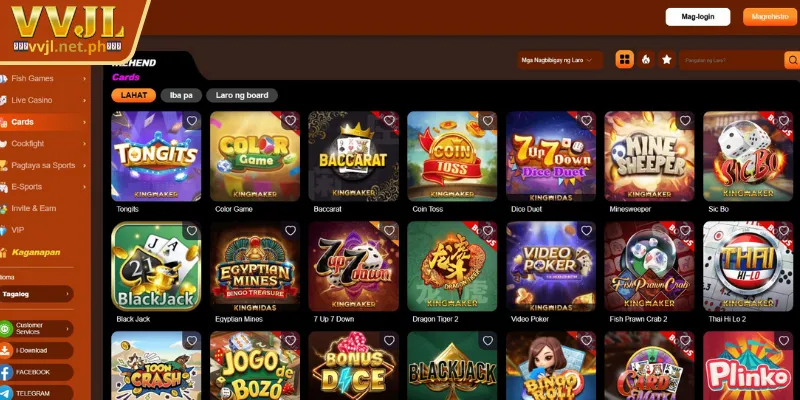 Reputable card game providers at VVJL