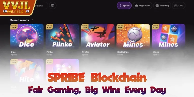 SPRIBE Blockchain - Play Fair, Win Big Every Day 1 SPRIBE Blockchain - Play Fair, Win Big Every Day
