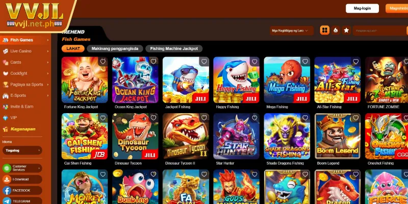 Top fishing games worth trying at VVJL